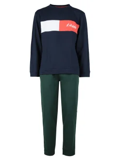 Australian Pigiama lungo da uomo in cotone