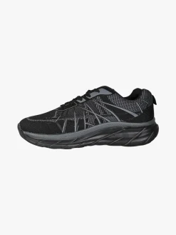 Axa Shoes Sneakers sportive da uomo in maglia - nero