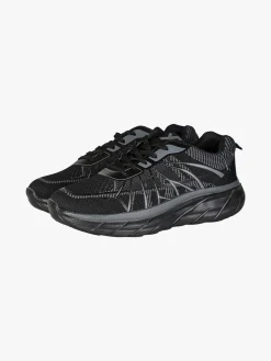 Axa Shoes Sneakers sportive da uomo in maglia - nero