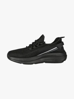 Axa Shoes Sneakers sportive da uomo in maglia - nero