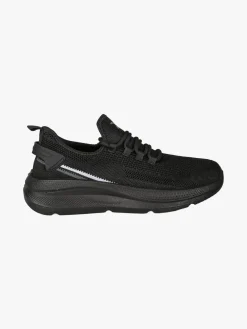 Axa Shoes Sneakers sportive da uomo in maglia - nero