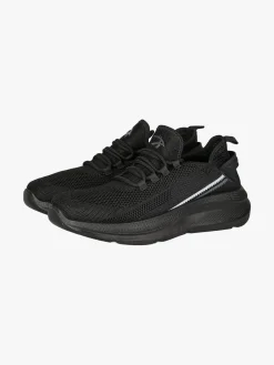 Axa Shoes Sneakers sportive da uomo in maglia - nero