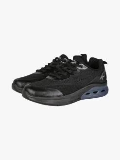 Axa Shoes Sneakers sportive da uomo in maglia - nero