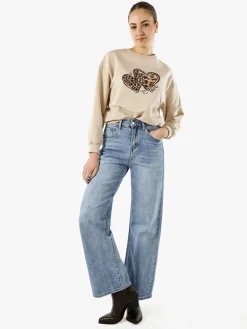 Ayaaa Jeans donna a gamba dritta - jeans