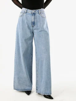 Ayaaa Jeans donna a gamba larga - jeans