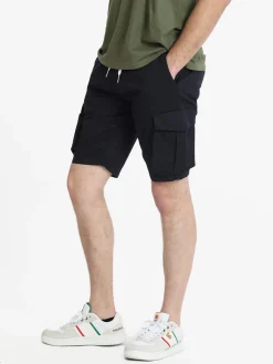 Baci & Abbracci Bermuda cargo da uomo con coulisse