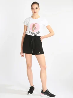 Baci & Abbracci Bermuda donna in felpa