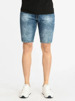 Baci & Abbracci Bermuda in jeans da uomo