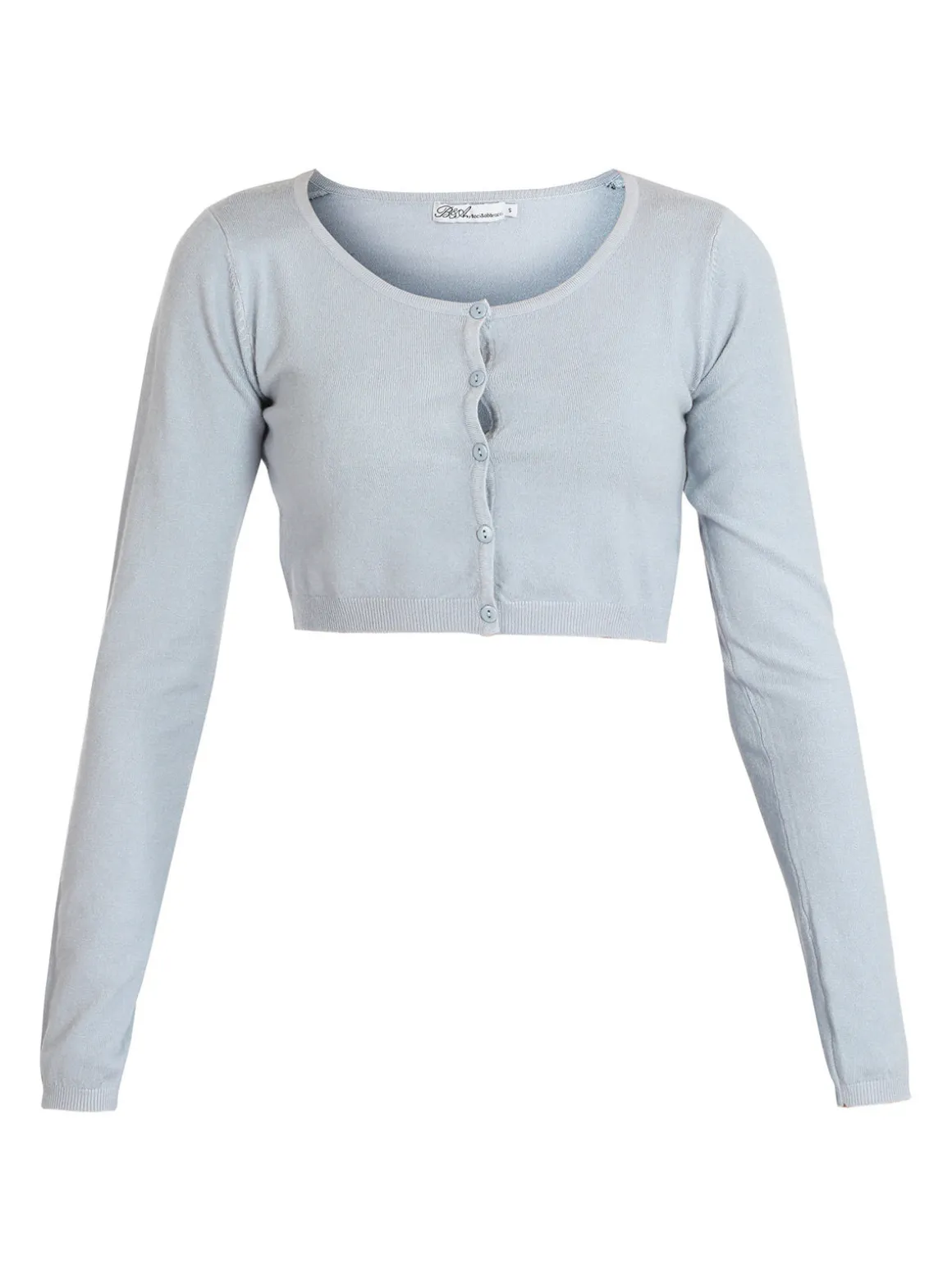 Baci & Abbracci Coprispalle corto in maglia con bottoni
