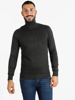Baci & Abbracci Dolcevita in maglia da uomo