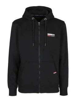 Baci & Abbracci Felpa pesante da uomo con cappuccio e zip