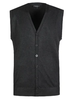 Baci & Abbracci Gilet uomo smanicato con bottoni