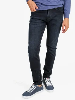 Baci & Abbracci Jeans da uomo slim fit a vita bassa - nero