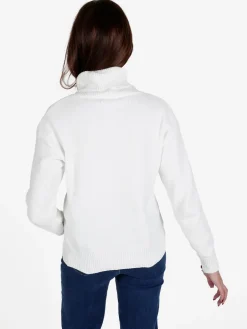 Baci & Abbracci Maglia dolcevita da donna in ciniglia