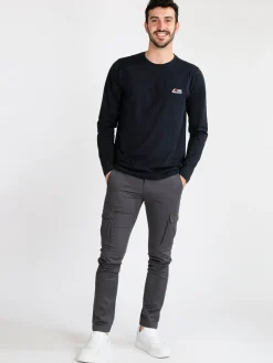 Baci & Abbracci Pantaloni da uomo slim con tasconi