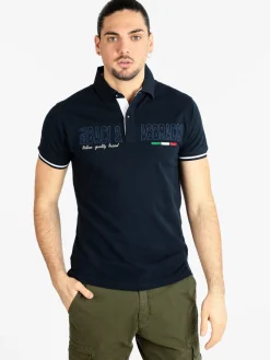 Baci & Abbracci Polo da uomo manica corta