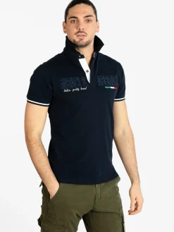 Baci & Abbracci Polo da uomo manica corta