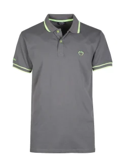 Baci & Abbracci Polo uomo manica corta con scritta