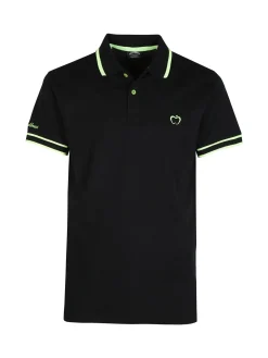 Baci & Abbracci Polo uomo manica corta con scritta