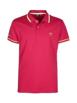 Baci & Abbracci Polo uomo manica corta con scritta