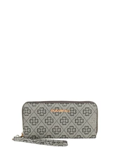 Baci & Abbracci Portafoglio da donna con zip - grigio scuro
