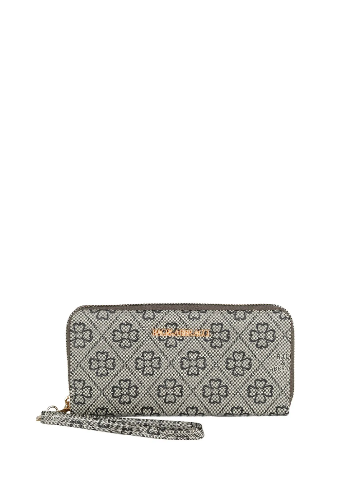 Baci & Abbracci Portafoglio da donna con zip - grigio scuro