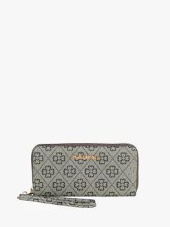 Baci & Abbracci Portafoglio da donna con zip - grigio scuro