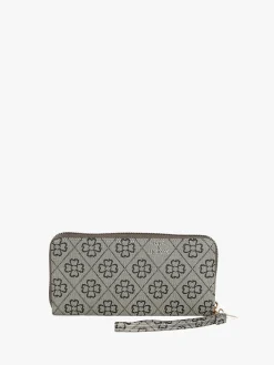 Baci & Abbracci Portafoglio da donna con zip - grigio scuro