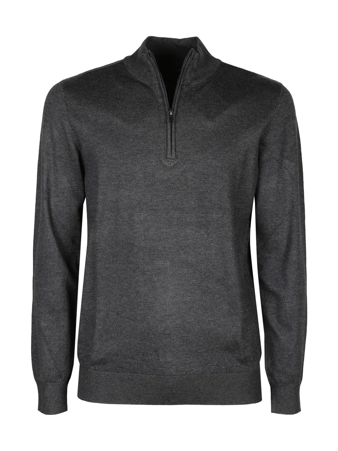 Baci & Abbracci Pullover da uomo a lupetto con zip
