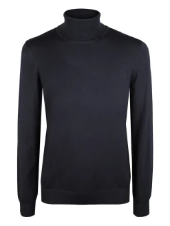 Baci & Abbracci Pullover dolcevita in maglia da uomo