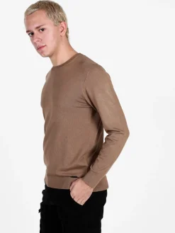 Baci & Abbracci Pullover girocollo da uomo in maglia