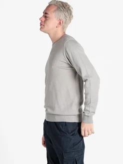 Baci & Abbracci Pullover girocollo da uomo in maglia extra fine