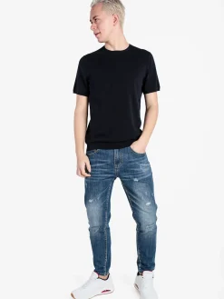 Baci & Abbracci T-shirt girocollo da uomo in maglia