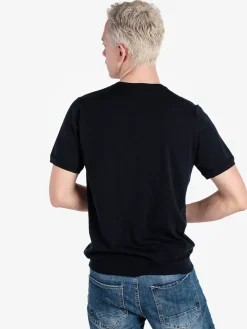 Baci & Abbracci T-shirt girocollo da uomo in maglia