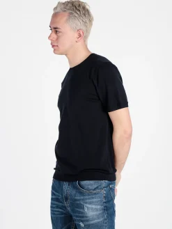 Baci & Abbracci T-shirt girocollo da uomo in maglia
