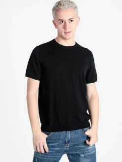 Baci & Abbracci T-shirt girocollo da uomo in maglia