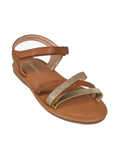 Bacio & Bacio Sandali da ragazza glitter con cinturino a strappo
