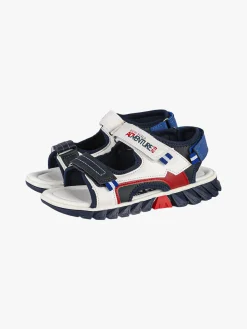 Bacio & Bacio Sandali da ragazzo con strappi - blu
