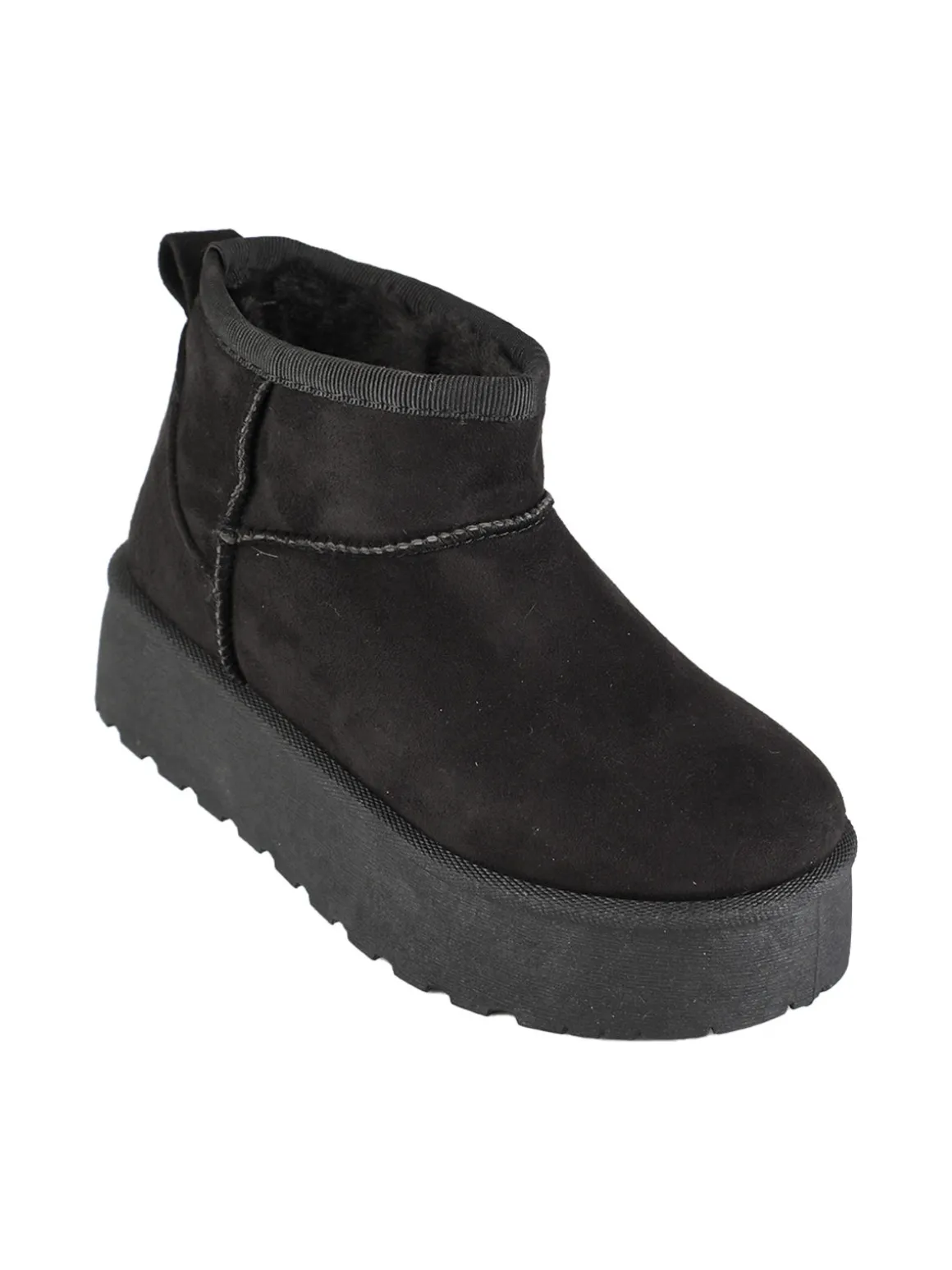 Bacio & Bacio Stivaletti pelosi da bambina con platform