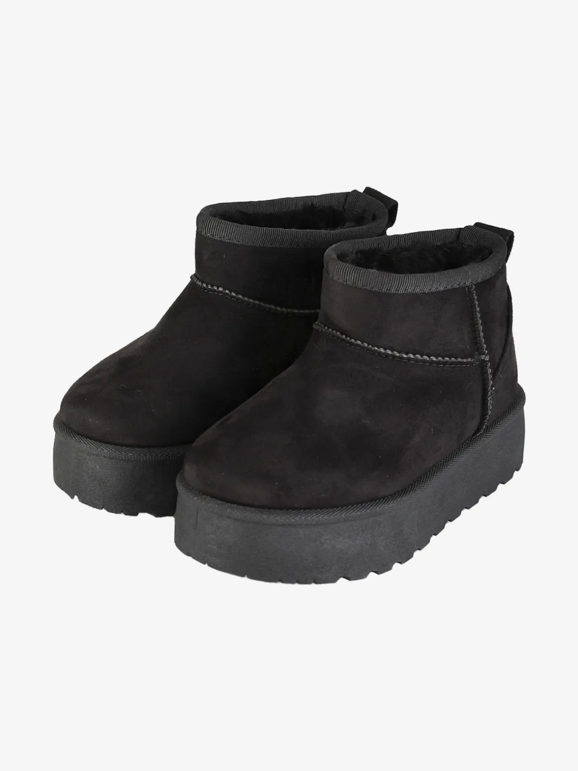 Bacio & Bacio Stivaletti pelosi da bambina con platform