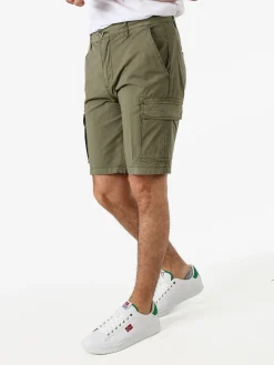 Bad Boys Bermuda da uomo in cotone con tasconi laterali - militare