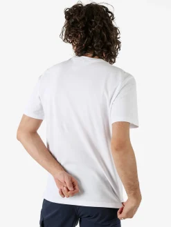 Bad Boys T-shirt girocollo da uomo in cotone - bianco