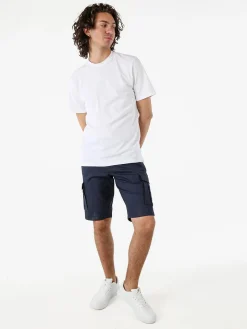 Bad Boys T-shirt girocollo da uomo in cotone - bianco