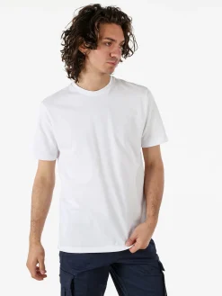 Bad Boys T-shirt girocollo da uomo in cotone - bianco