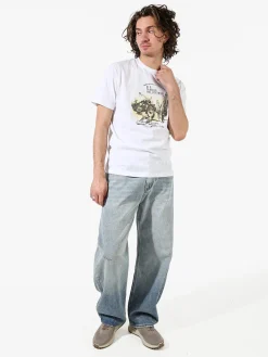 Bad Boys T-shirt in cotone da uomo con stampa - bianco