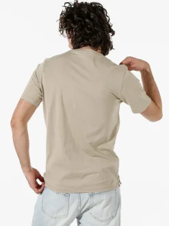 Bad Boys T-shirt in cotone da uomo con stampa - sabbia