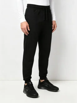 Baker'S Pantaloni tuta da uomo con coulisse e polsini - nero