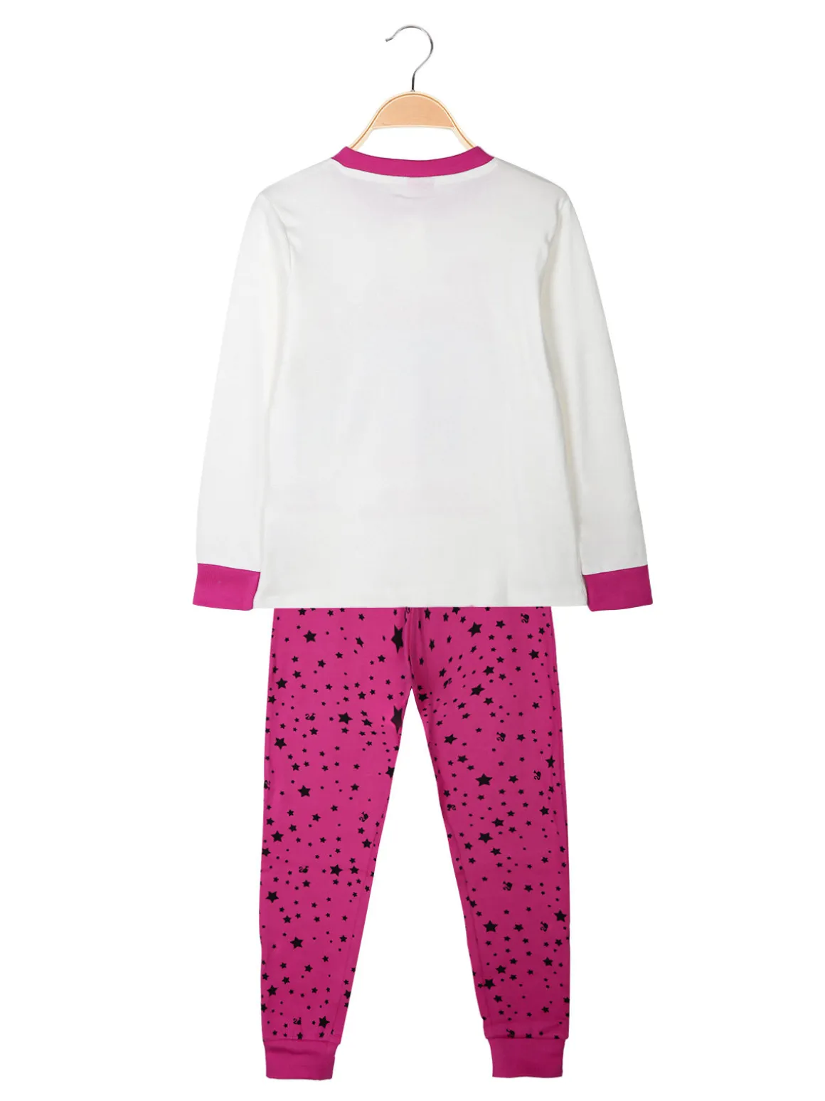 Barbie Pigiama lungo da bambina in cotone interlock
