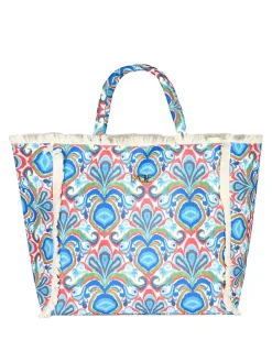 Basile Borsa da mare colorata in tessuto