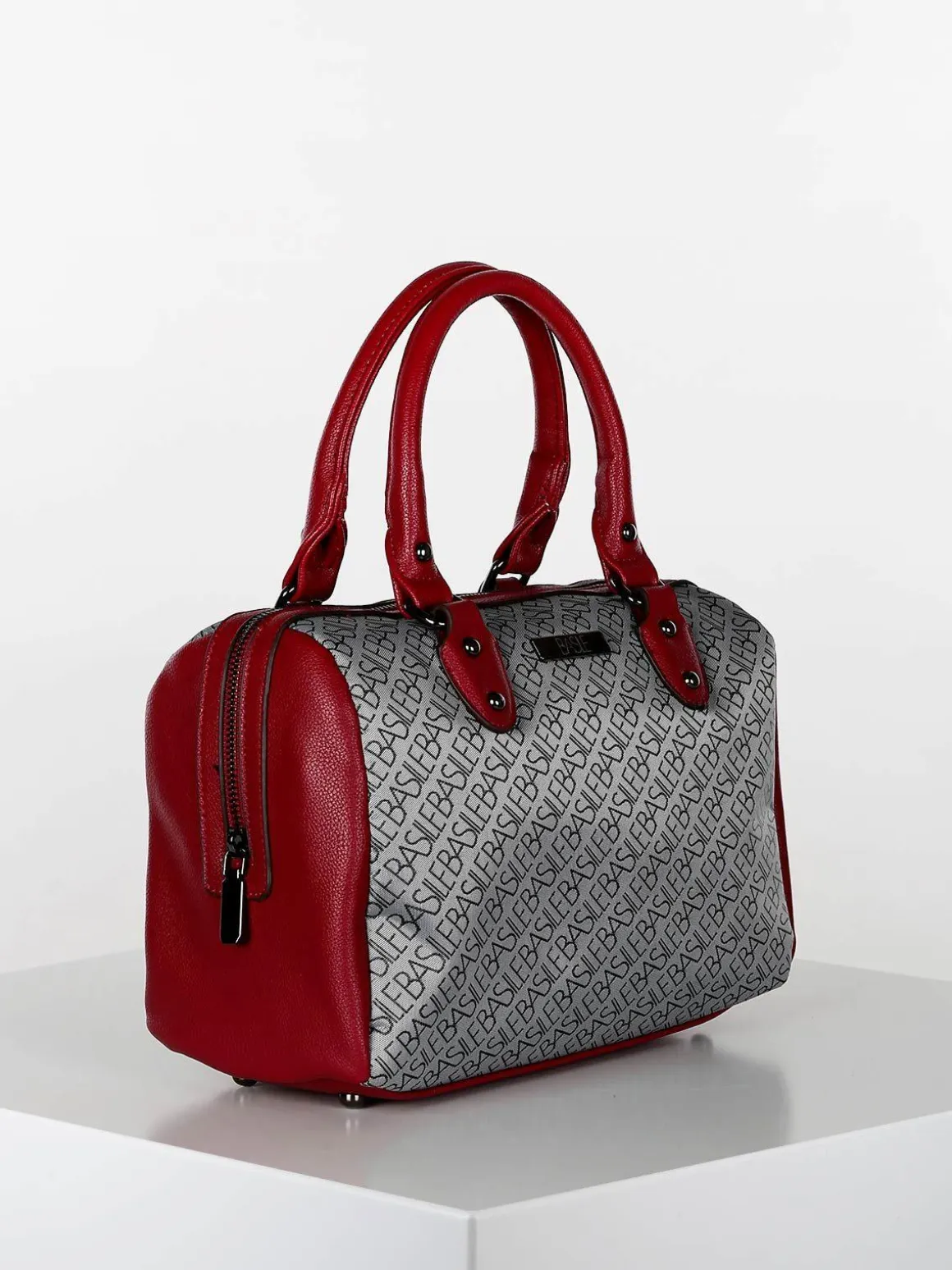 Basile Borsa donna a bauletto in tessuto stampato